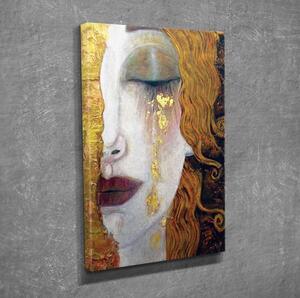 Reproducere tablou pe pânză Gustav Klimt Golden Tears, 30 x 40 cm