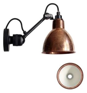 DCW - 304 Aplică de Perete Black/Raw Copper/White Lampe Gras