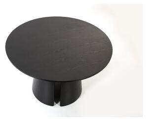 Masă dining rotundă Teulat Cep, ø 137 cm, negru