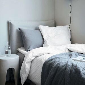 ByNord - Dagny Bed Linen 140x220 Snow/Ocean