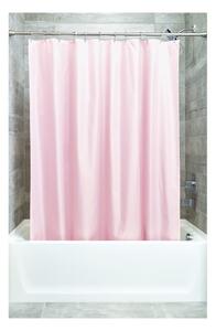 Perdea pentru duș iDesign, 183 x 183 cm, roz