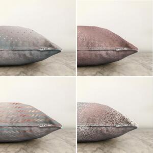Set 4 fețe de pernă Minimalist Cushion Covers Glitters, 55 x 55 cm