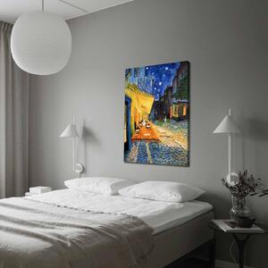 Tablou Canvas Van Gogh Cafe Terasa, Multicolor, 100 x 70 cm