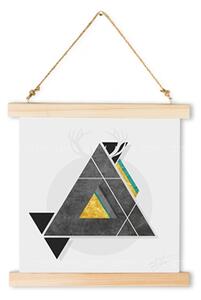Pânză suspendată de perete Abstracție instantanee / Dan Johannson XMPDJ019