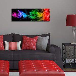 Tablou Canvas cu Led Pride fara priza, Multicolor, 90x3x30 cm