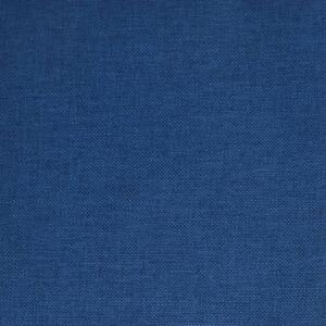 Scaun de birou pivotant, albastru, material textil
