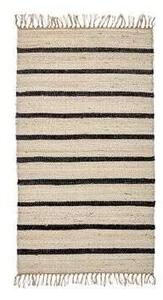 House Doctor - Sima Rug 140x70 Black/Natural House Doctor