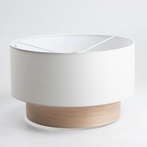 Abajur universal KERIA, diametru 50 cm, alb/bej