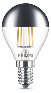 Philips - Bec LED 4W Filament Top-Mirrored Crown (397lm) E14