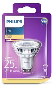 Philips - Bec LED 3,1W (25W/215lm) GU10