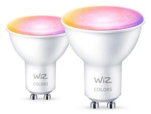 WiZ - Becuri Smart Color 4,7W 345lm 2700-6500K 2-pack GU10 WiZ