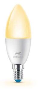 WiZ - Bec Smart 4,9W 470lm 2700K Dim. White Lumânare E14 WiZ