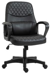 Vinsetto scaun cu masaj, imitatie piele, 59x63x92-101cm | AOSOM RO