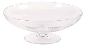 Bol IRIS, sticla, 32cm, Transparent