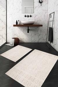 Covorașe de baie bej în set de 2 buc. 100x60 cm - Minimalist Home World