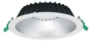 Sylvania LED downlight Insaver Slim, Ø 22,5 cm, 840, Alb, Studiu / Birou, Aluminiu, Plafon încastrat