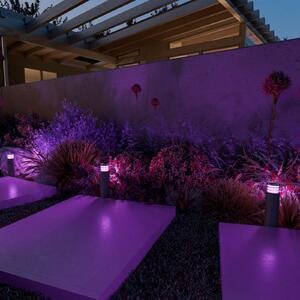 Calex Smart Garden Post în aer liber, RGBW, set de 3, reglabil, Negru, Plastic, Modern, Piedestal pentru exterior