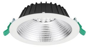 Sylvania LED downlight Insaver Slim, Ø 17,5 cm, 840, Alb, Studiu / Birou, Aluminiu, Plafon încastrat