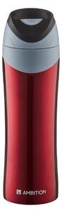Cana termos 400ml, rosu, Love