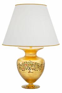KOLARZ Kolarz Lampa de masă Anfora, colorată, înălțime 65 cm, sticlă, Multicolor, Camera de zi / sufragerie, Sticlă, Design
