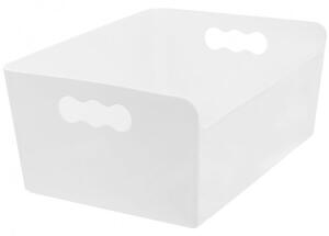 Organizator din plastic Orion TIBOX, 32,5 x 25 x 14 cm, alb