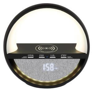 Globo 39907S - Lampă de birou reîncărcabilă LED RGBW Dot cu difuzor SOUNDRA LED/3,5W/5V 1800 mAh