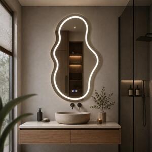 Oglinda LED Asimetrica v3 - Gama Reyze Salono
