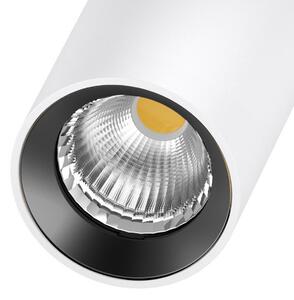 The Light Group SLC LED spot de încastrat ART, 1 bec, alb, 3.000 K, aluminiu, reglabil, Alb, Camera de zi / sufragerie, Aluminiu, Modern