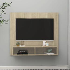 Comodă TV de perete, stejar sonoma, 102x23,5x90 cm, PAL