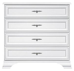 Comoda IDENTO B, alb, PAL, 95x45x90 cm