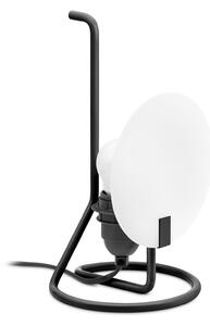 Stilnovo Lampa de masă Bugia LED negru lucios, Negru, Camera de zi / sufragerie, Metal, Design