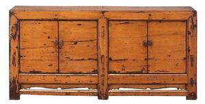 Bufet inferior portocaliu din pin 194 cm Sideboard