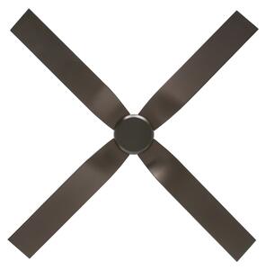 CasaFan Ventilator de tavan Eco Ventos, bronz, metal, IP44, curent continuu, WiFi, Bronz / Alamă Veche, Metal, Modern