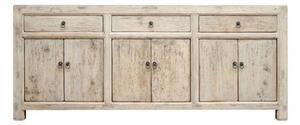 Bufet inferior gri din pin 200 cm Sideboard