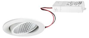 BRUMBERG Kerby-R spot LED încastrat, 3000K, alb, reglabil, Alb, Camera de zi / sufragerie, Aluminiu, Corpuri de iluminat încastrate rotunde