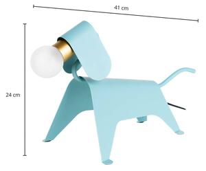 Lucande - Idaline Lampă de Masă Dog Blue Lucande