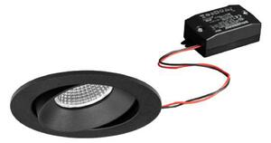 BRUMBERG BB35 spot LED încastrat nedimabil negru, Negru, Camera de zi / sufragerie, Aluminiu, Corpuri de iluminat încastrate rotunde