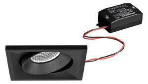 BRUMBERG BB38 spot LED încastrat nedimabil negru, Negru, Camera de zi / sufragerie, Aluminiu, Luminile încastrate unghiulare