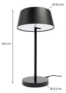 Lindby - Milica LED Lampă de Masă Dim. Black Lindby