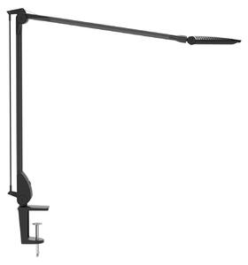 Maul Lampă de birou cu LED MAULoptimus antracit bază clemă dimabil CCT, reglabil, Negru, Studiu / Birou, Aluminiu, Modern, Corpuri de iluminat cu clemă / cu fișă