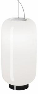 Foscarini Chouchin Reverse 2 E27 LED negru/alb, reglabil, Alb, Bucătărie, Sticlă, Design