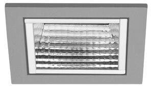 BRUMBERG Apollo Micro, fațetat, unghiular, 4.000 K, argintiu, Metalic, Camera de zi / sufragerie, Aluminiu, Modern, Plafon încastrat