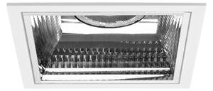 BRUMBERG Apollo Midi, fațetat, unghiular, DALI, 3.500 K, alb, reglabil, Alb, Studiu / Birou, Aluminiu, Modern, Plafon încastrat