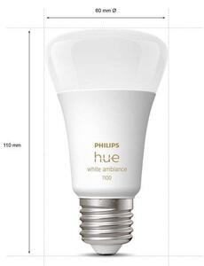 Philips Hue - White Amb. 8W Bluetooth Steleter Kit 2 E27