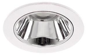 BRUMBERG Apollo Micro, neted, rotund, 4.000 K, alb, Alb, Camera de zi / sufragerie, Aluminiu, Modern, Plafon încastrat