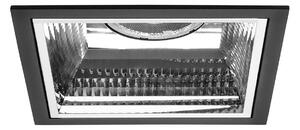 BRUMBERG Apollo Midi cu fațete unghiulare DALI, 4.000 K, negru, reglabil, Negru, Studiu / Birou, Aluminiu, Modern, Plafon încastrat