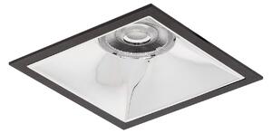BRUMBERG Apollo Midi, reflector neted, unghiular 3.000 K negru, Negru, Studiu / Birou, Aluminiu, Modern, Plafon încastrat