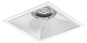 BRUMBERG Apollo Midi, reflector neted, unghiular, 3.000 K, alb, Alb, Studiu / Birou, Aluminiu, Modern, Plafon încastrat