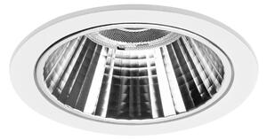 BRUMBERG Apollo Mini, fațetat, rotund, 3.000 K, alb, Alb, Studiu / Birou, Aluminiu, Modern, Plafon încastrat