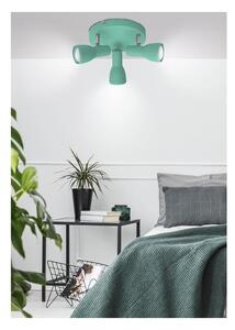 Plafonieră verde-mentă cu abajur din metal 29x29 cm Picardo – Candellux Lighting